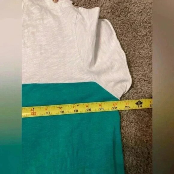 NICOLE MILLER COLORBLOCK TUNIC DRESS - Picture 12 of 13